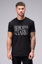 Front View Of Driven Swole Tee  Mens Short Sleeves Black 