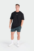 Front View of Forest Green Reps Mesh 5 Inch Fitted Shorts