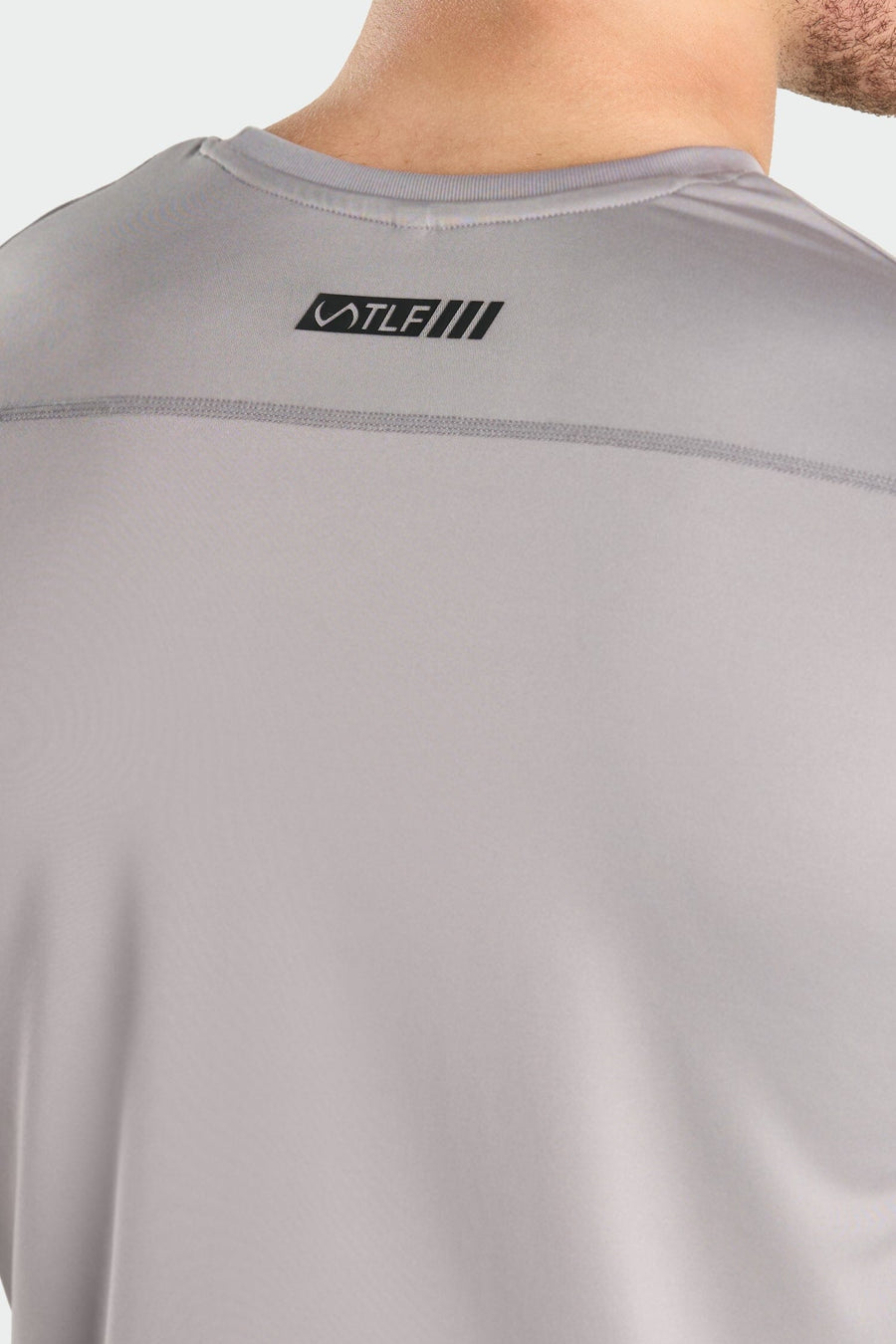 Back View of Zinc Train Infi Dry Long Sleeve