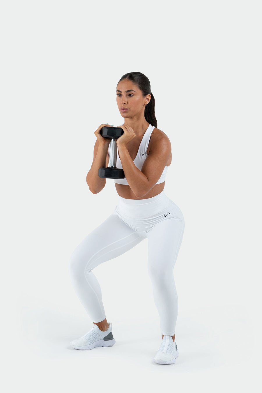 TLF Genesis - High Waisted Workout Leggings -  WHITE  - 6