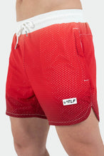 TLF Gts Ombre Mesh 5” Shorts Red Ombre 3